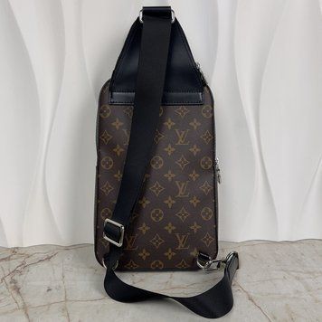 Avenue Monogram Macassar слінг кросбоді коричнева канва 3397 фото