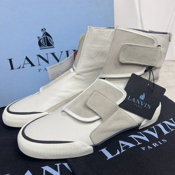 Sneaker Boots White Leather
