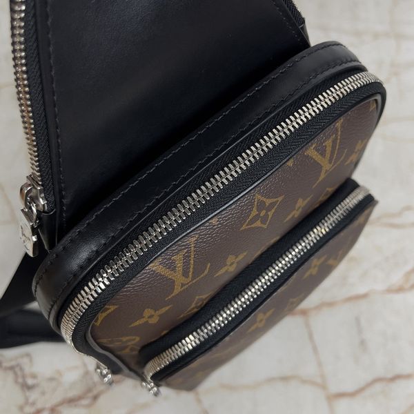 Avenue Monogram Macassar Canvas Sling
