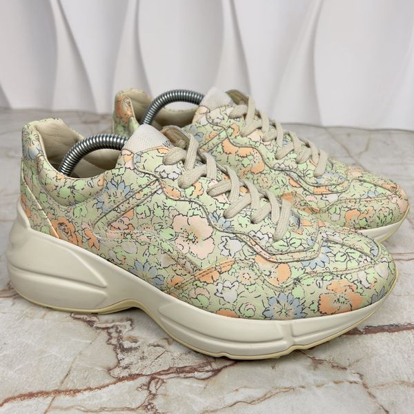 Rhyton Liberty Sneakers Leather Floral Printed