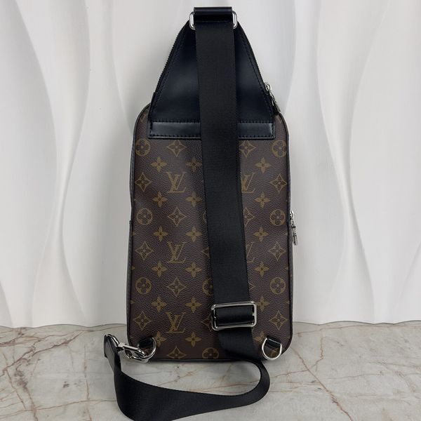 Avenue Monogram Macassar Canvas Sling
