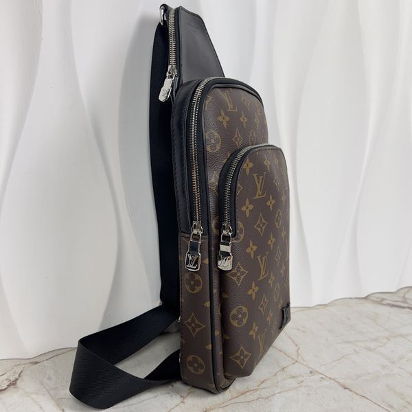 Avenue Monogram Macassar Canvas Sling