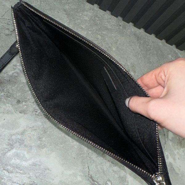 Pochette Discovery Pm Clutch Damier Black Leather
