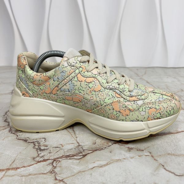 Rhyton Liberty Sneakers Leather Floral Printed