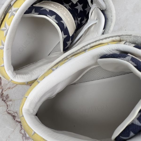 Acapulco Stars Monogram Sneakers Blue Fabric