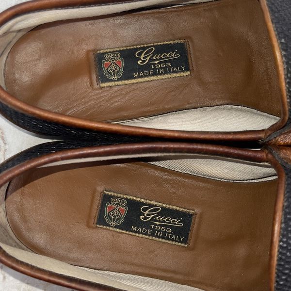 1954 Horsebit Loafers Black Raffia