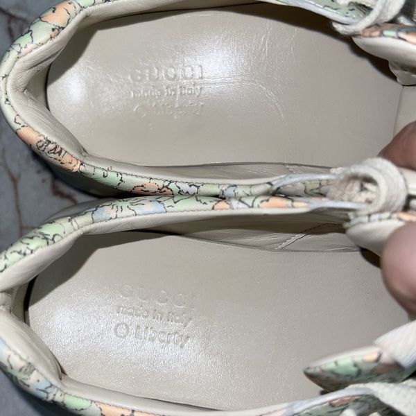 Rhyton Liberty Sneakers Leather Floral Printed