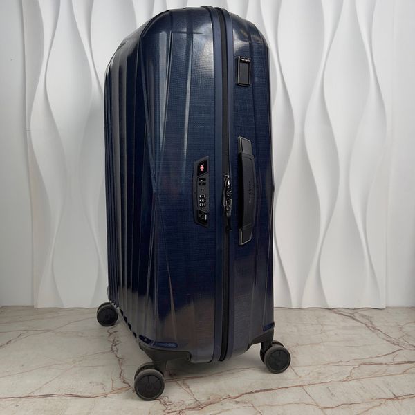 Major-lite Spinner валіза 69 см в кольорі Midnight Blue Curv з ременем для валізи Ta Revolution 50 мм 4162 фото