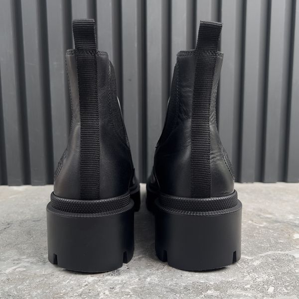 Nappa Matelasse Frances GG Chelsea Ankle Boots Black Leather