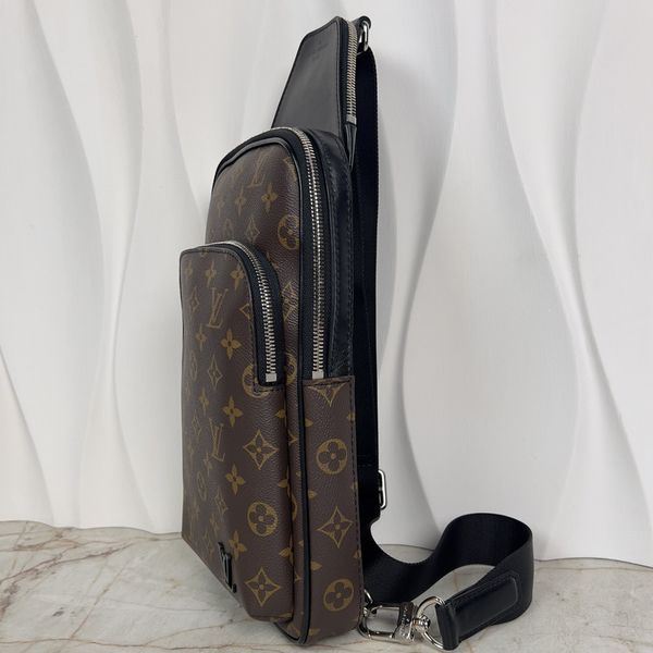 Avenue Monogram Macassar Canvas Sling