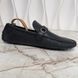 Hockenheim Damier Infini Moccasins Black Leather