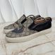 Dublin Wild Wolf GG Supreme Slip-On Beige Leather