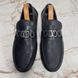 Hockenheim Damier Infini Moccasins Black Leather
