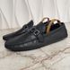Hockenheim Damier Infini Moccasins Black Leather