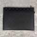 Pochette Discovery Pm Clutch Damier Black Leather