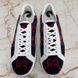 Ace GG Monogram Sneakers Terry Cloth Blue Velour