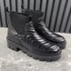 Nappa Matelasse Frances GG Chelsea Ankle Boots Black Leather