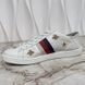 ACE Web Sneakers Stars Bees Embroidered White Leather