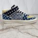 Acapulco Stars Monogram Sneakers Blue Fabric