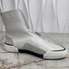 Sneaker Boots White Leather