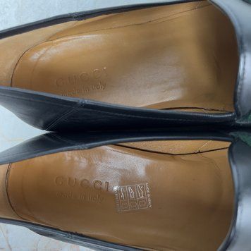 Brixton Horsebit Web Loafers Black Leather