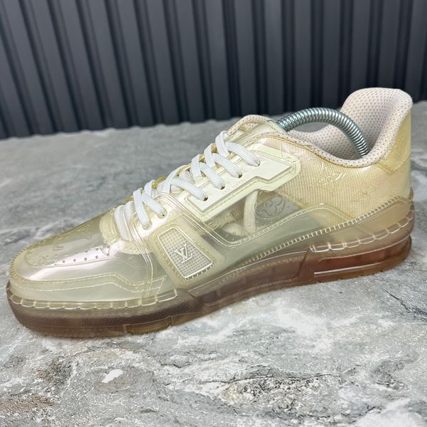 LV Trainers by Virgil Abloh Sneakers Clear Pearl