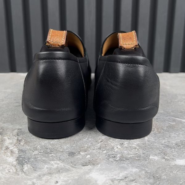 Brixton Web Horsebit Loafers Black Leather