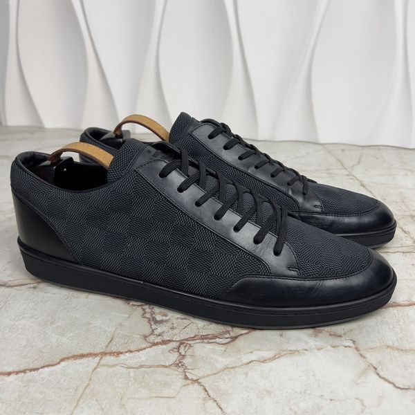 Offshore Damier Sneakers Black Fabric Leather