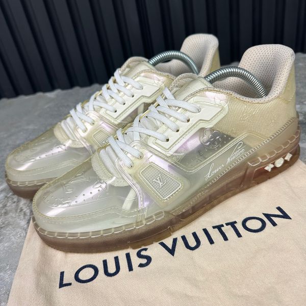 LV Trainers by Virgil Abloh Sneakers Clear Pearl