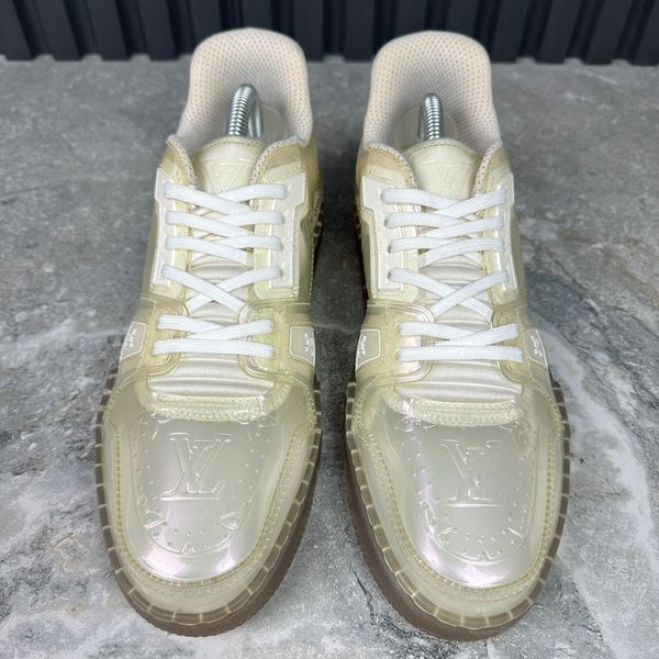 LV Trainers by Virgil Abloh Sneakers Clear Pearl