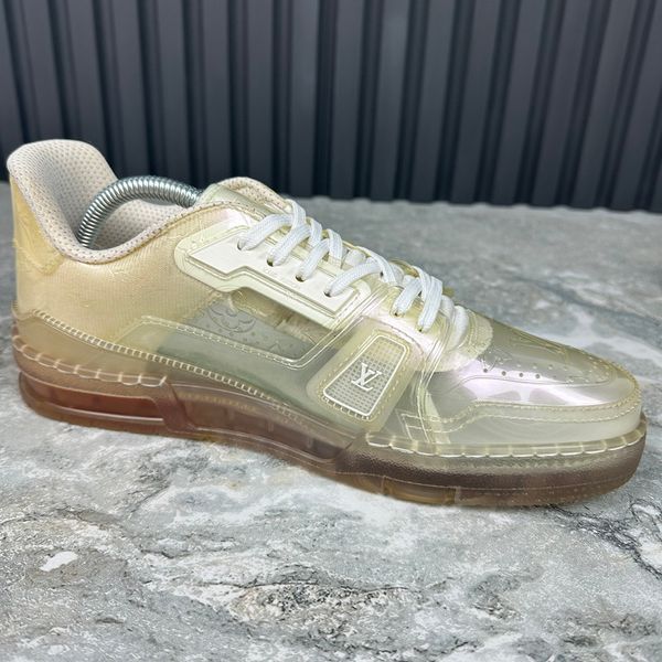 LV Trainers by Virgil Abloh Sneakers Clear Pearl