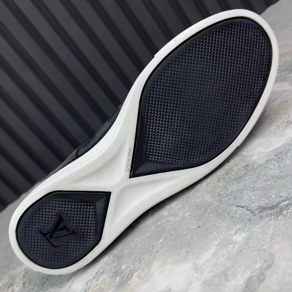 Twister Trainers Gray Damier Canvas Leather