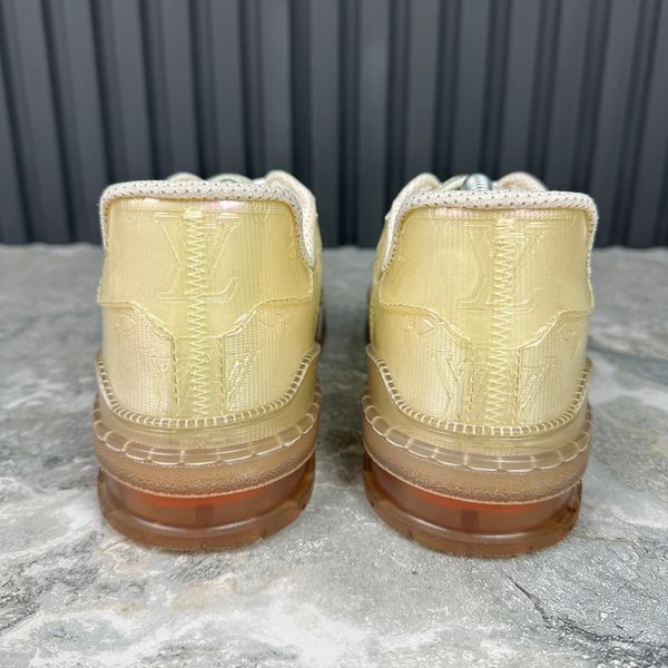 LV Trainers by Virgil Abloh Sneakers Clear Pearl