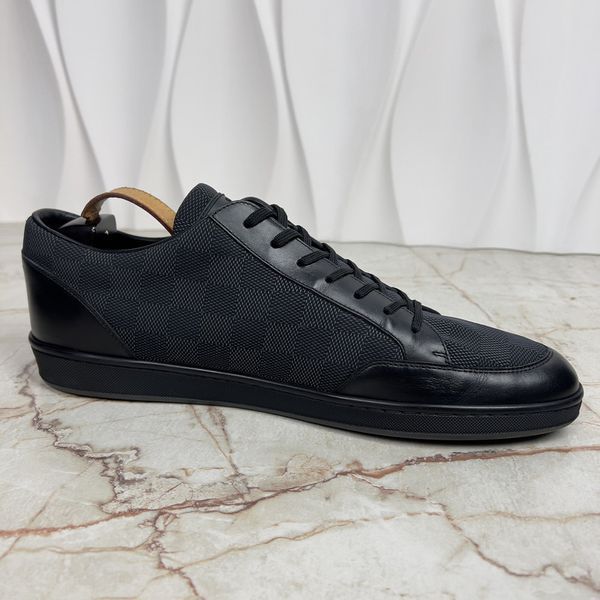 Offshore Damier Sneakers Black Fabric Leather