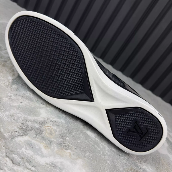 Twister Trainers Gray Damier Canvas Leather
