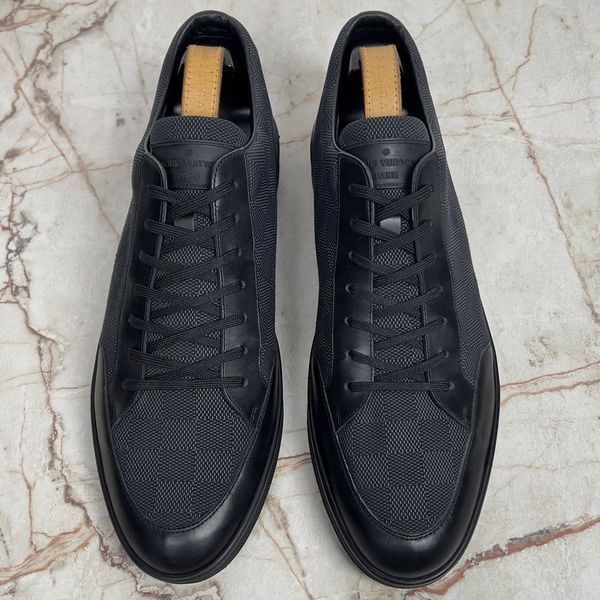 Offshore Damier Sneakers Black Fabric Leather