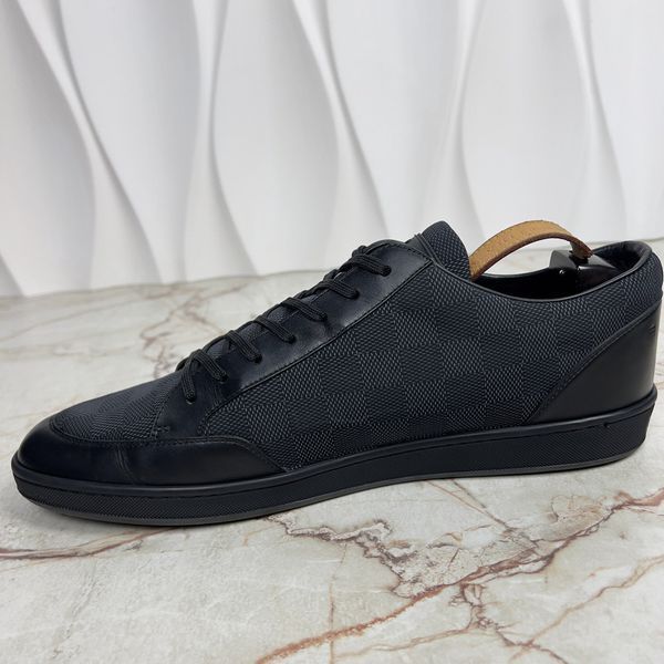 Offshore Damier Sneakers Black Fabric Leather