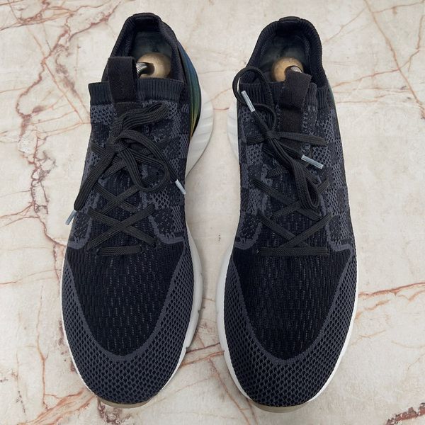 Fastlane Sneakers Multi Gray Damier Mesh