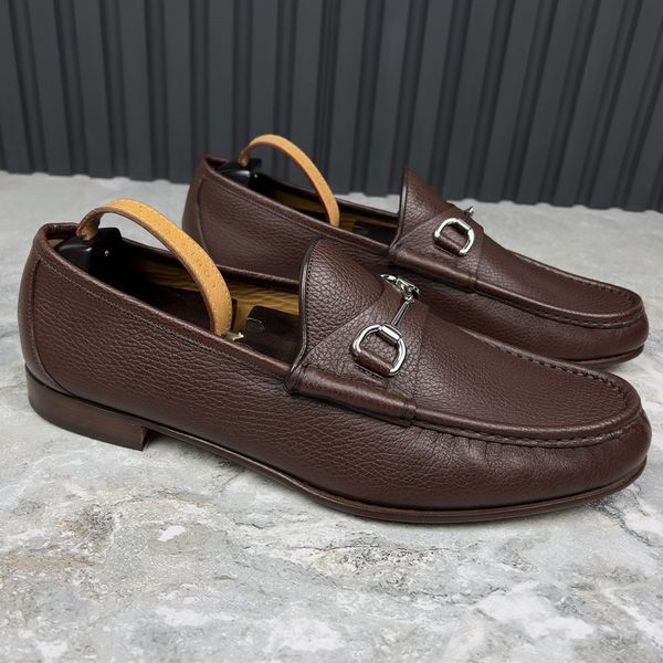 1955 Horsebit Loafers Brown Grain Leather
