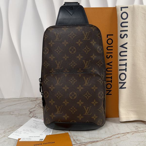 Avenue Monogram Macassar Sling Canvas