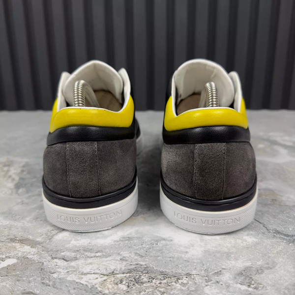 Twister Trainers Gray Damier Canvas Leather