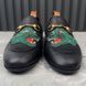 Brixton Horsebit Pantera Patch Loafers Black Leather