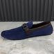 Hockenheim Moccasins Blue Suede