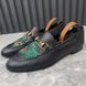 Brixton Horsebit Pantera Patch Loafers Black Leather