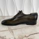 Dress Shoes Oxfords Green Patina Leather