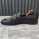 Brixton Horsebit Pantera Patch Loafers Black Leather