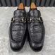 Tom Ford Era Horsebit Guccissima GG Signature Black Leather
