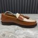 Millenial Ribot GG Supreme Tasseled Loafer Brown Leather