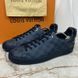 Frontrow Sneaker Damier Cobalt Leather