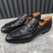 Tom Ford Era Horsebit Guccissima GG Signature Black Leather